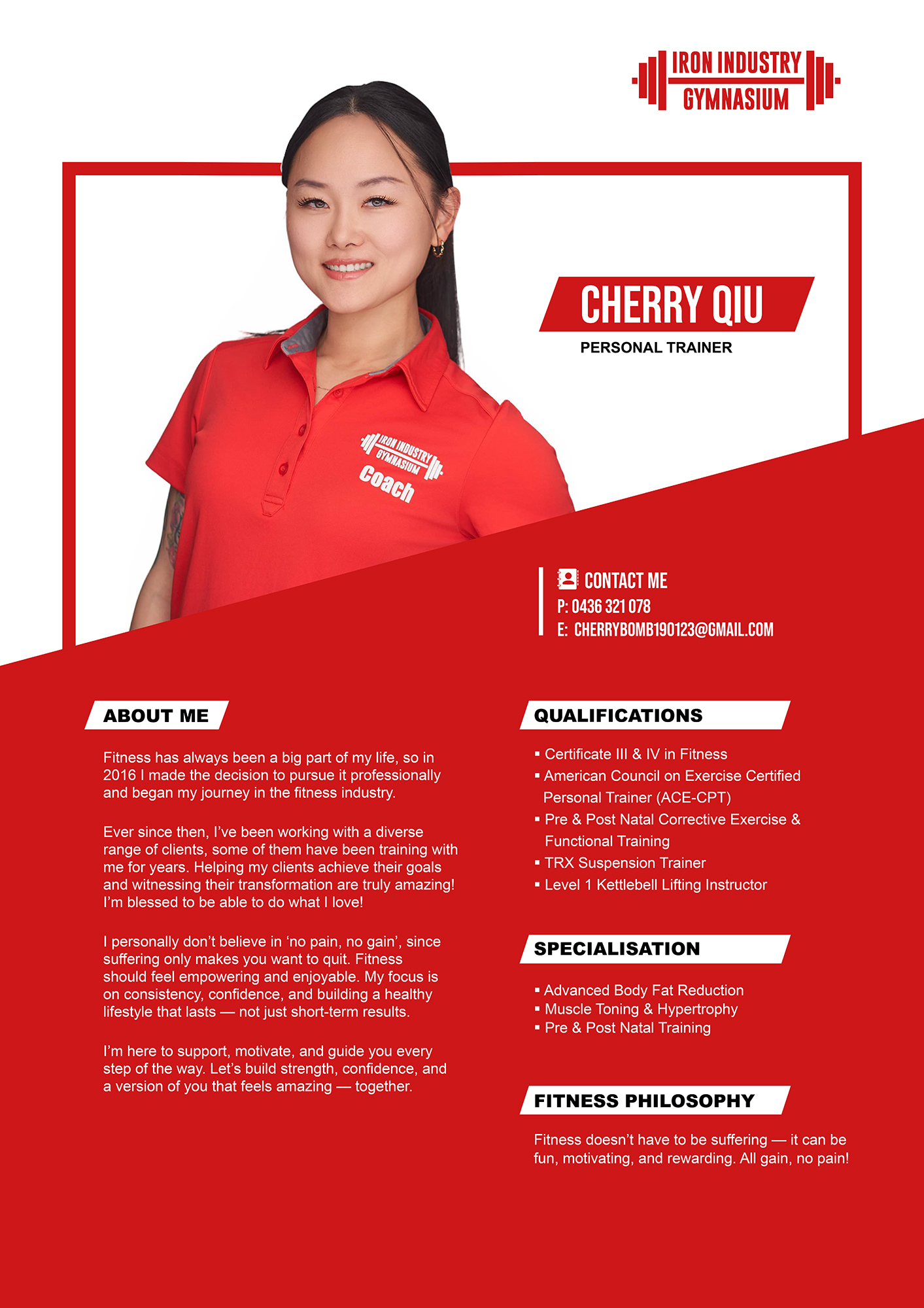 Cherry PT Profile